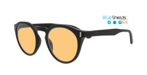BlueShields Eyewear (beeldscherm/lees)bril | glanzend zwart