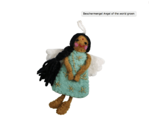 Beschermengel Angel of the world groen