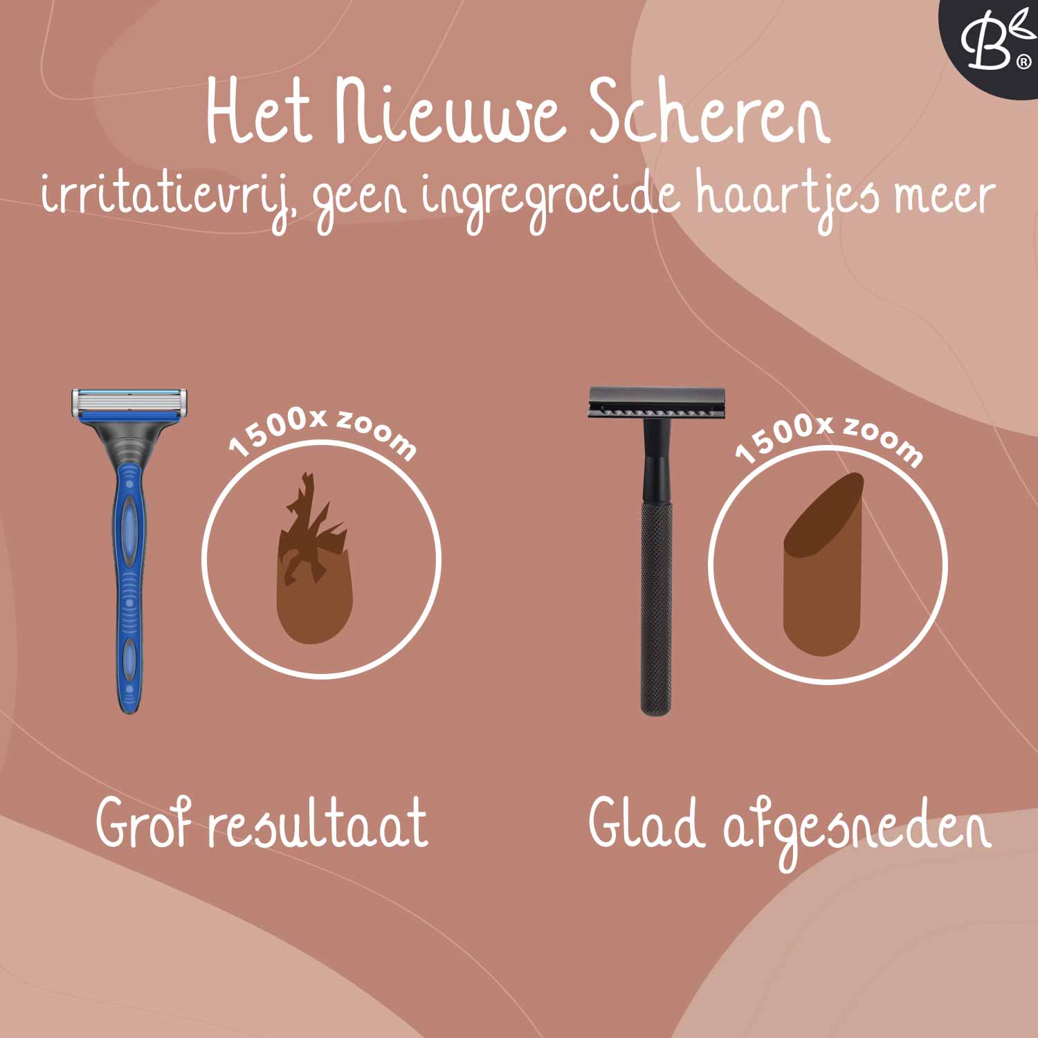 Bamboozy Safety Razor mat zwart - Afbeelding 3