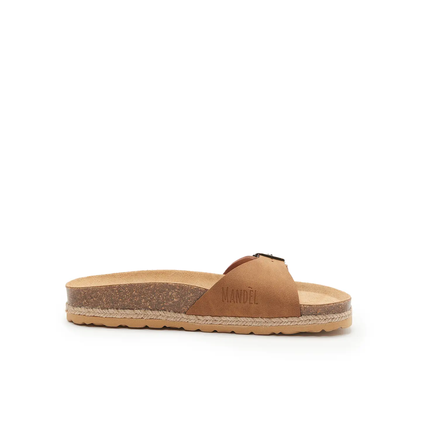 Mandel Cognacbrown Sandel - made with eco-leather - Afbeelding 4